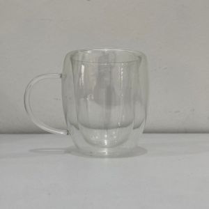 TAZA DE VIDRIO LUWAK personalizada